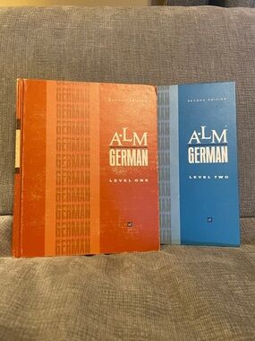 A-L M German Level One & Two Hardback 1969 & 1970